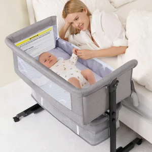 Foldable Portable Baby Bassinet Crib
