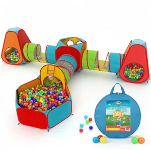 7pc Play Tent with Ball Pit