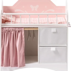 Wooden Baby Doll Crib