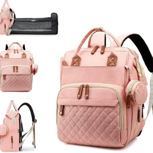 3-in-1 Waterproof Diaper Backpack