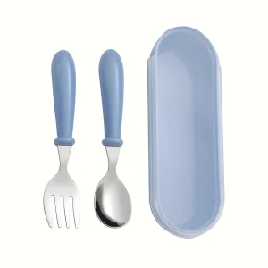 3-Piece Kids Utensil Set with case