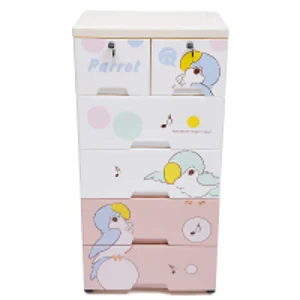 Rolling 6-Drawer Storage Cabinet