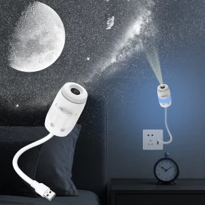 2-in-1 Galaxy Projector Night Light